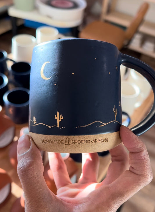 Made to Order - Desertscape Mug - “Luna” mug